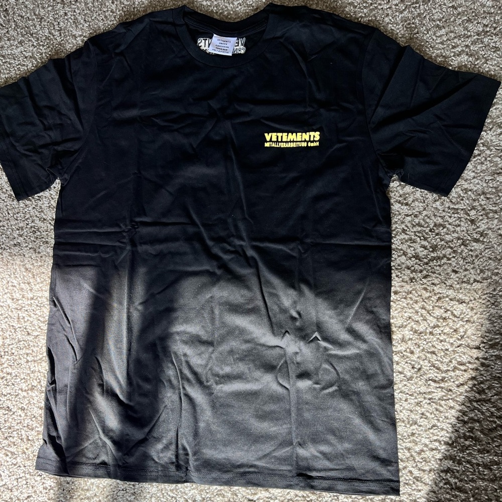 Vetements metallverarbeitung gmbh t shirt
